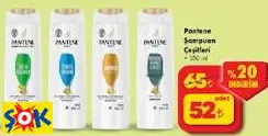 PANTENE ŞAMPUAN ÇEŞİTLERİ 350ML PANTENE ŞAMPUAN ÇEŞİTLERİ 350ML
